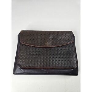 Franklin Covey Compact Full Grain Nappa Leather Planner 7‎ Ring Binder 12215